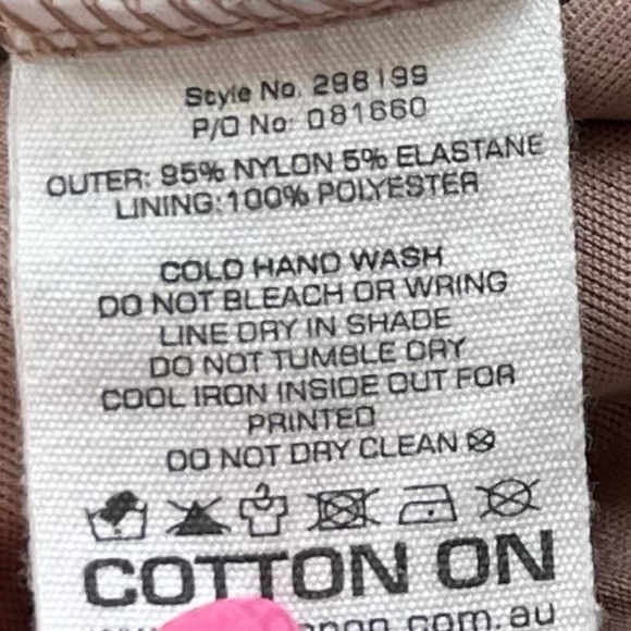 NWT Cotton On Black Lace Floral Mid Rise Mini Skirt Bodycon Pull On Medium - Picture 6 of 7